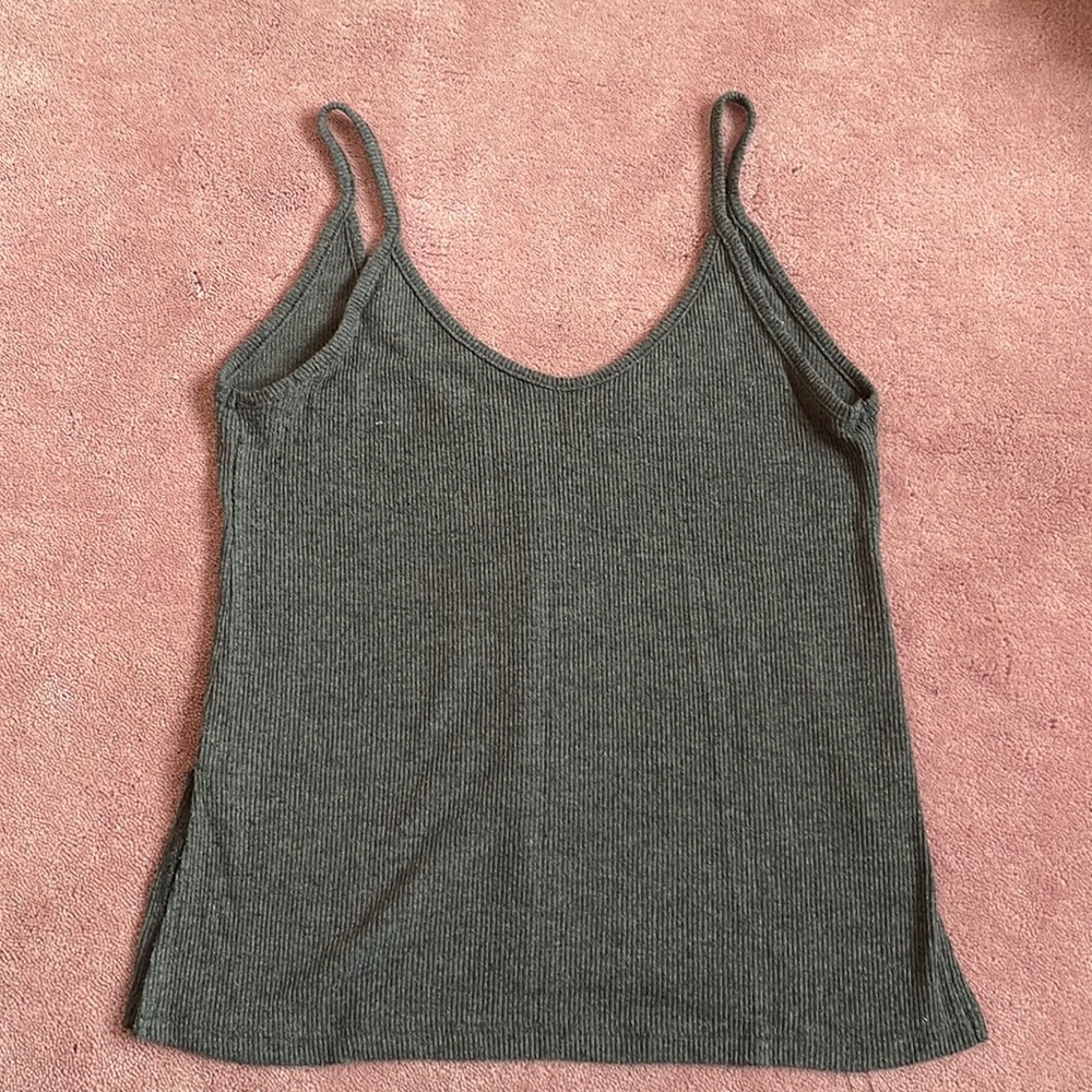 Brandy Melville Scoop Neck Ribbed Cami